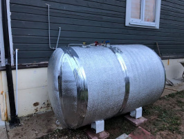 Автономная газификация в Наро-Фоминске на базе газгольдера 800 л