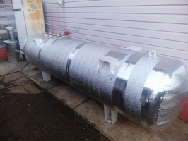 Монтаж газгольдера 2200 л в Наро-Фоминске для частного дома